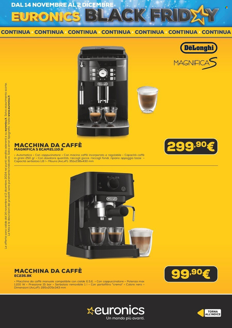 Volantino Euronics - 13/11/2024 - 2/12/2024. Pagina 60