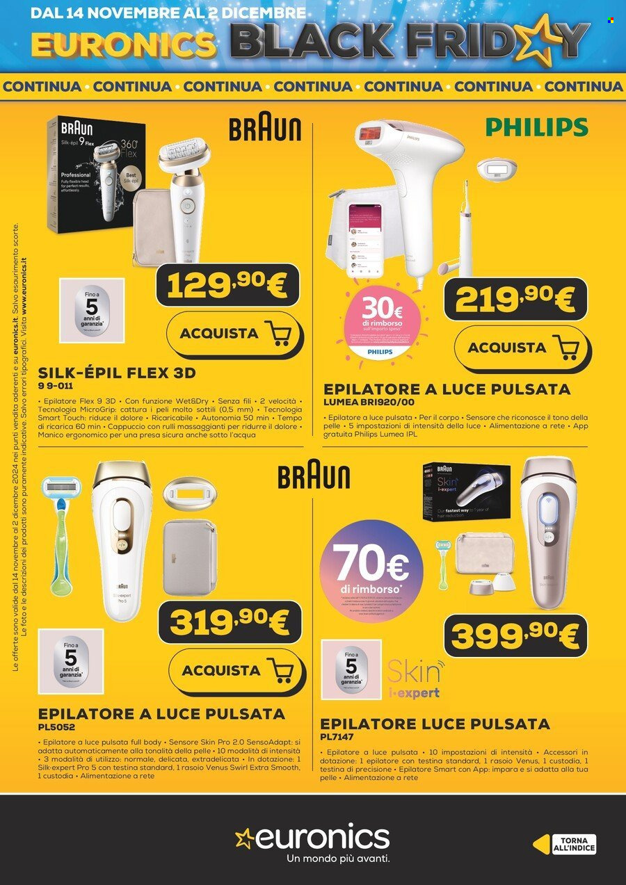 Volantino Euronics - 13/11/2024 - 2/12/2024. Pagina 65