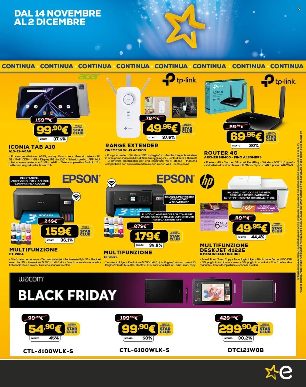 Volantino Euronics - 14/11/2024 - 27/11/2024. Pagina 9