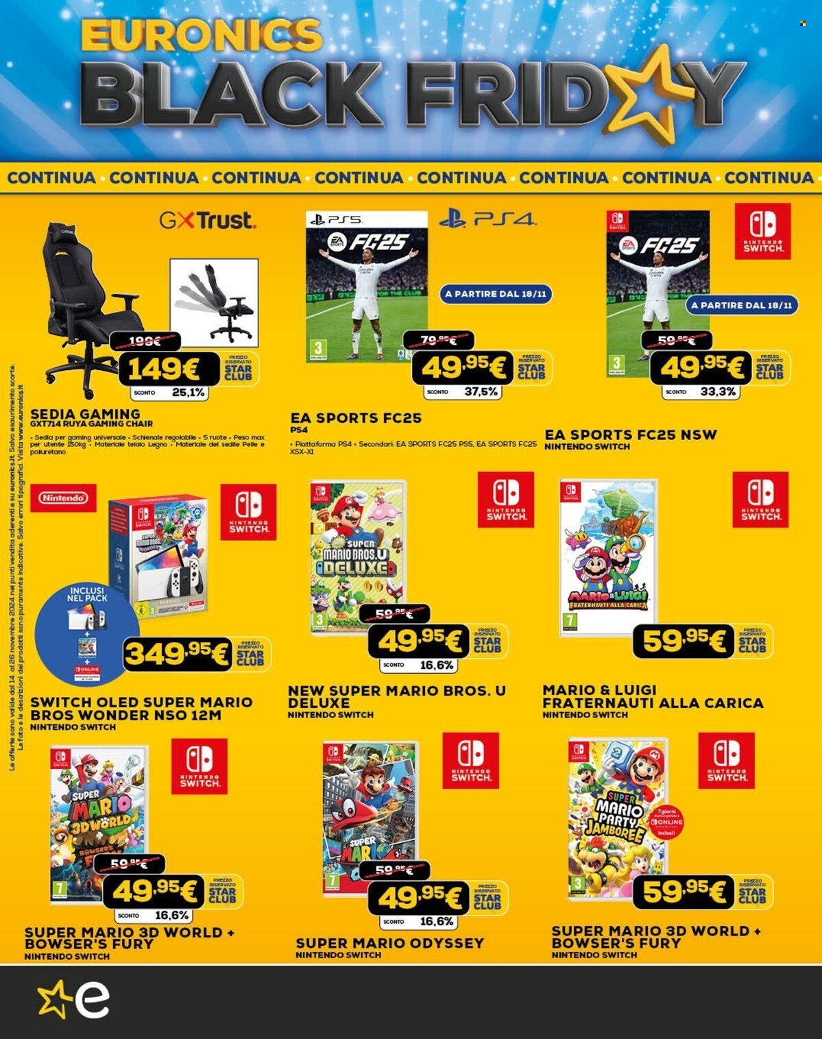 Volantino Euronics - 14/11/2024 - 27/11/2024. Pagina 10