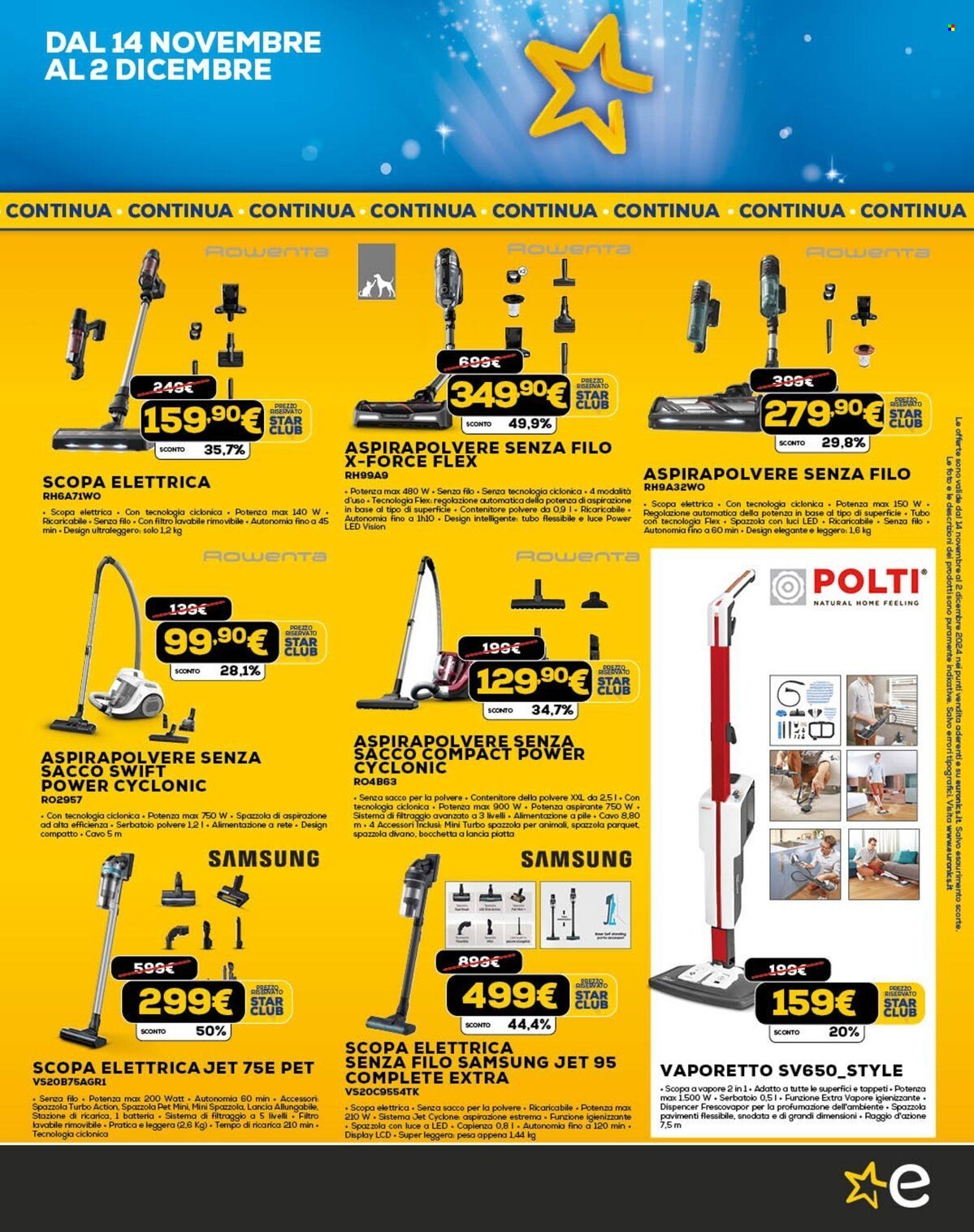 Volantino Euronics - 14/11/2024 - 27/11/2024. Pagina 21