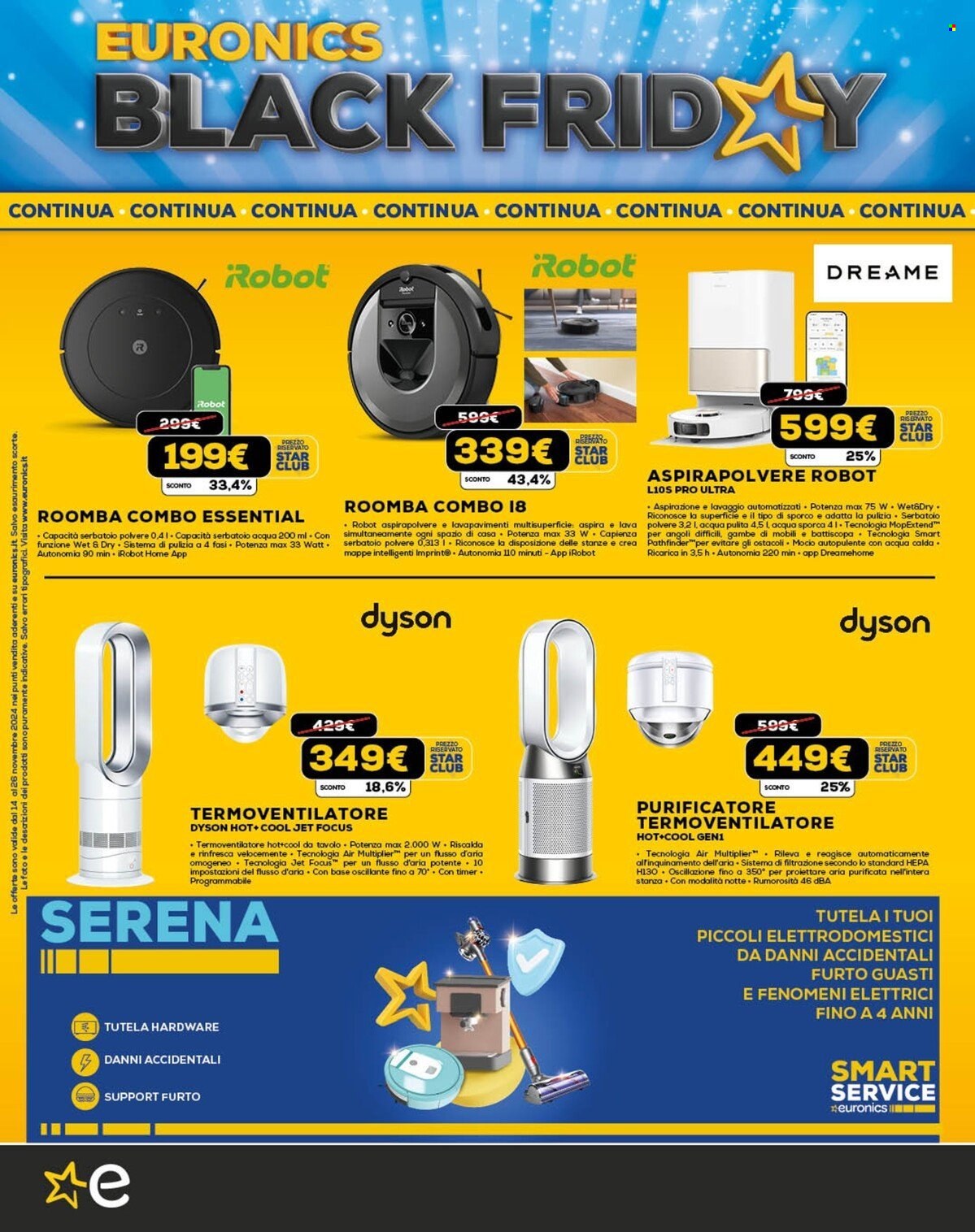 Volantino Euronics - 14/11/2024 - 27/11/2024. Pagina 22