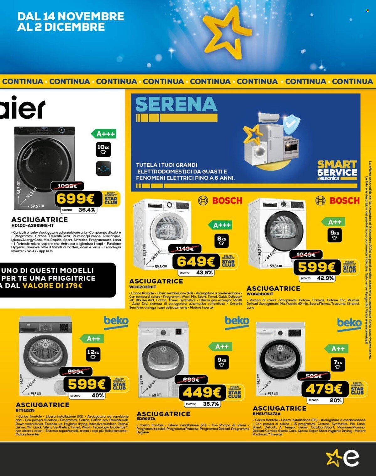 Volantino Euronics - 14/11/2024 - 27/11/2024. Pagina 25