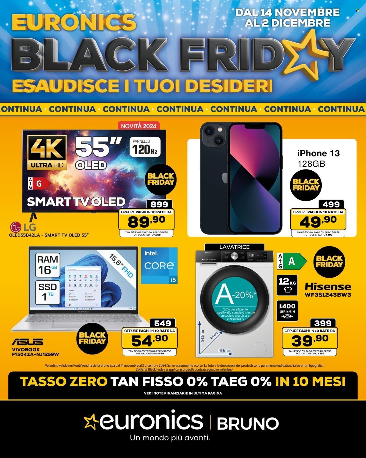 Leták Euronics - 14.11.2024 - 2.12.2024. Strana 1