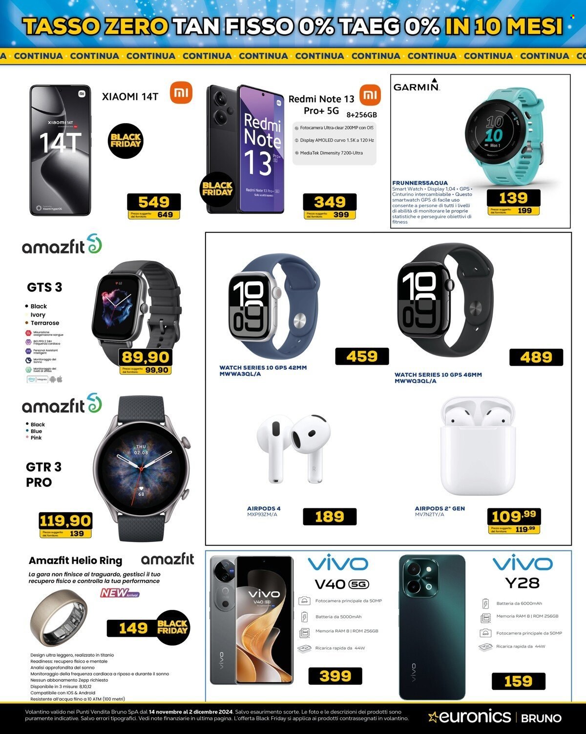 Volantino Euronics - 14/11/2024 - 2/12/2024. Pagina 5