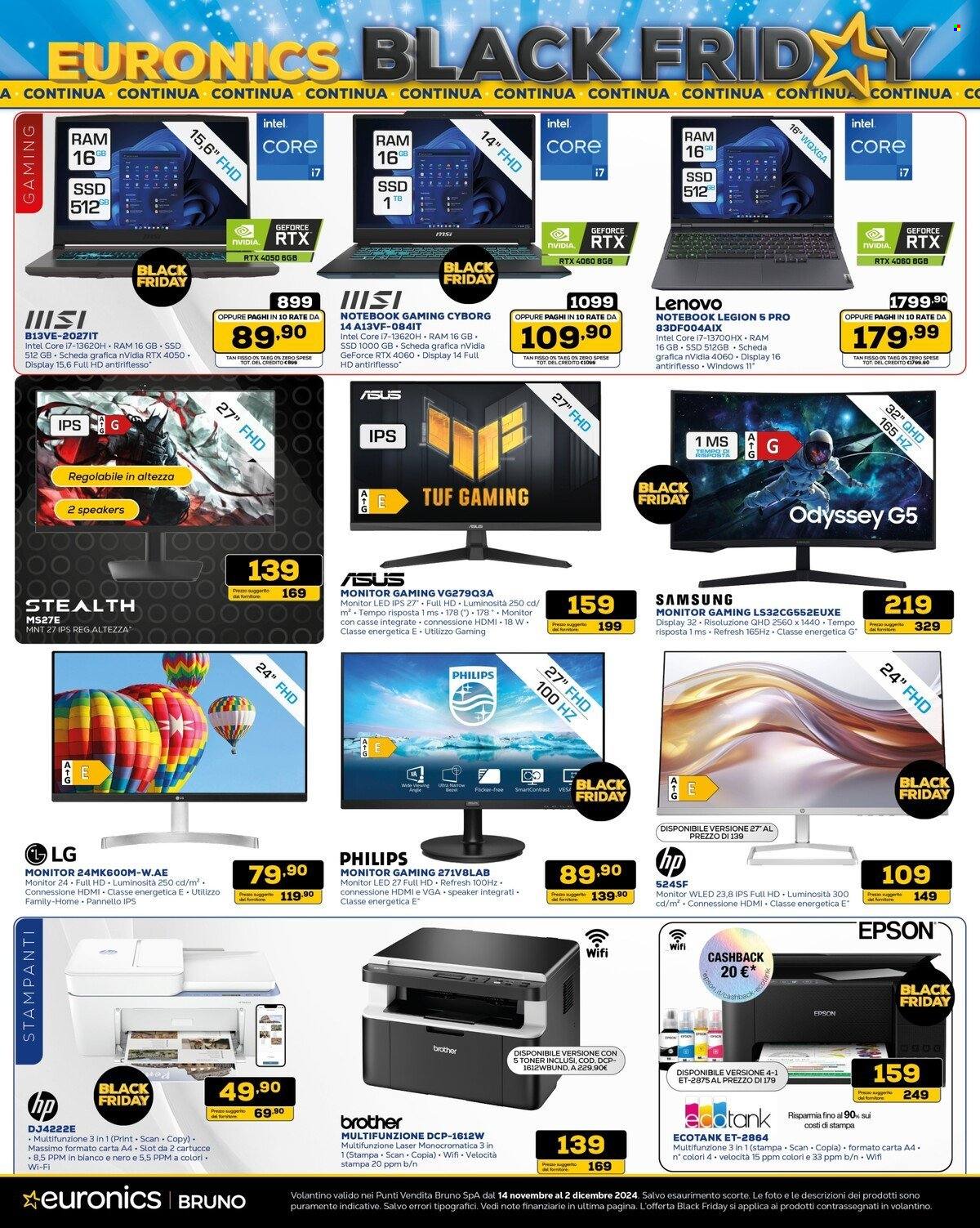 Volantino Euronics - 14/11/2024 - 2/12/2024. Pagina 8