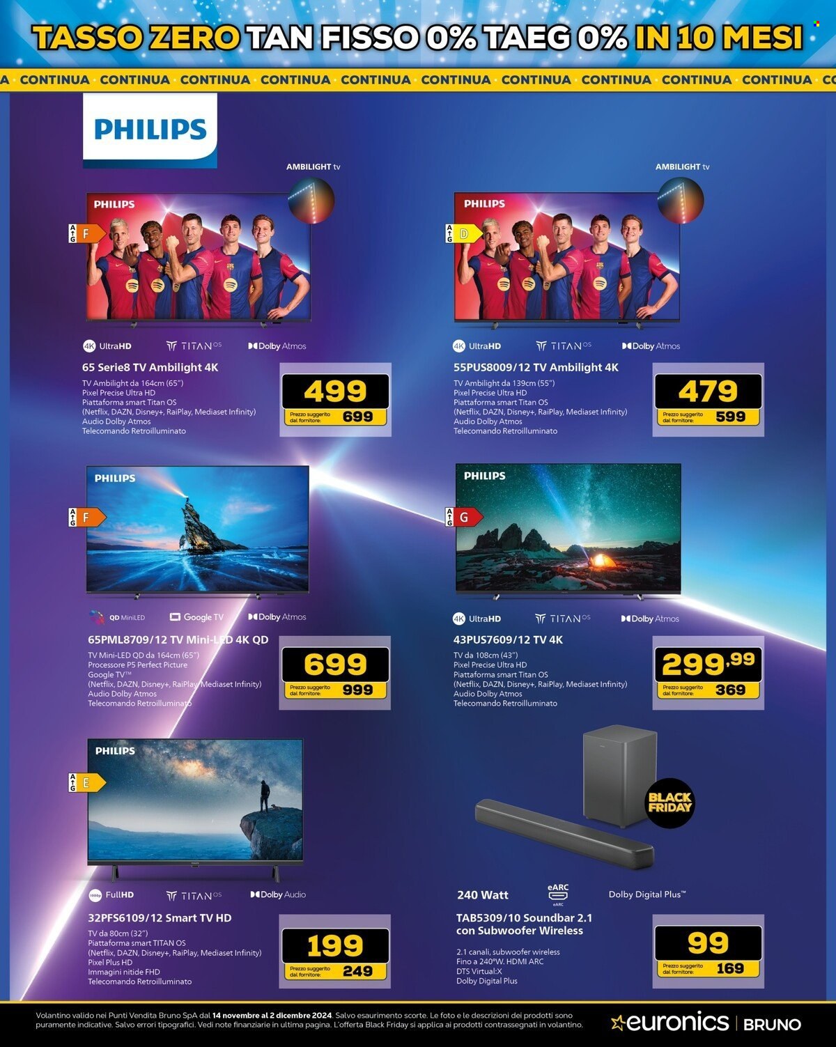 Volantino Euronics - 14/11/2024 - 2/12/2024. Pagina 15
