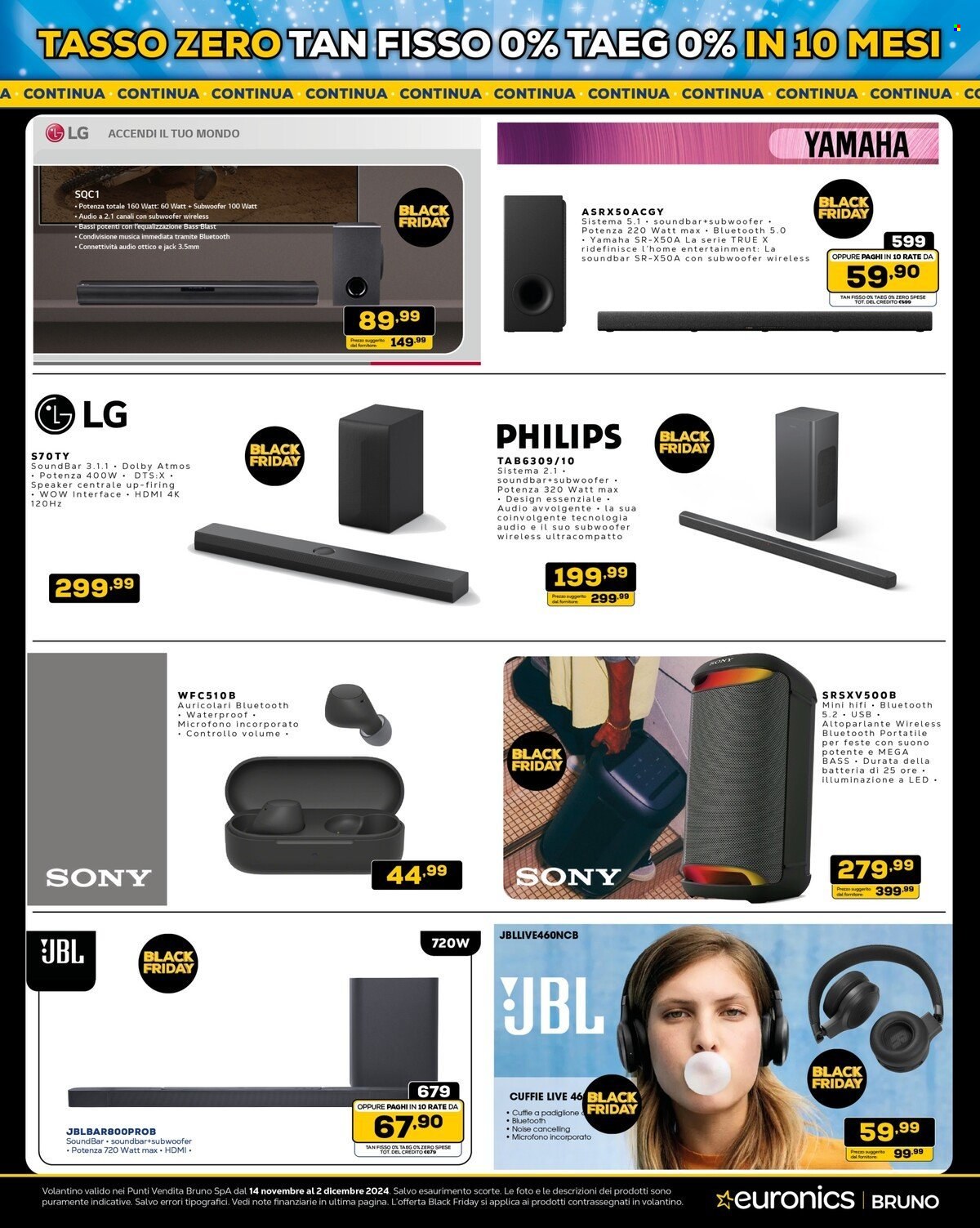 Volantino Euronics - 14/11/2024 - 2/12/2024. Pagina 17