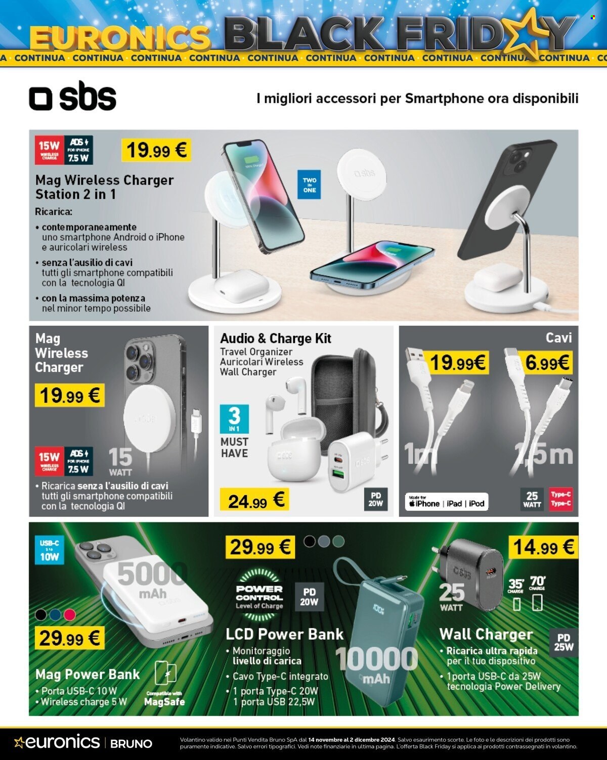 Volantino Euronics - 14/11/2024 - 2/12/2024. Pagina 36