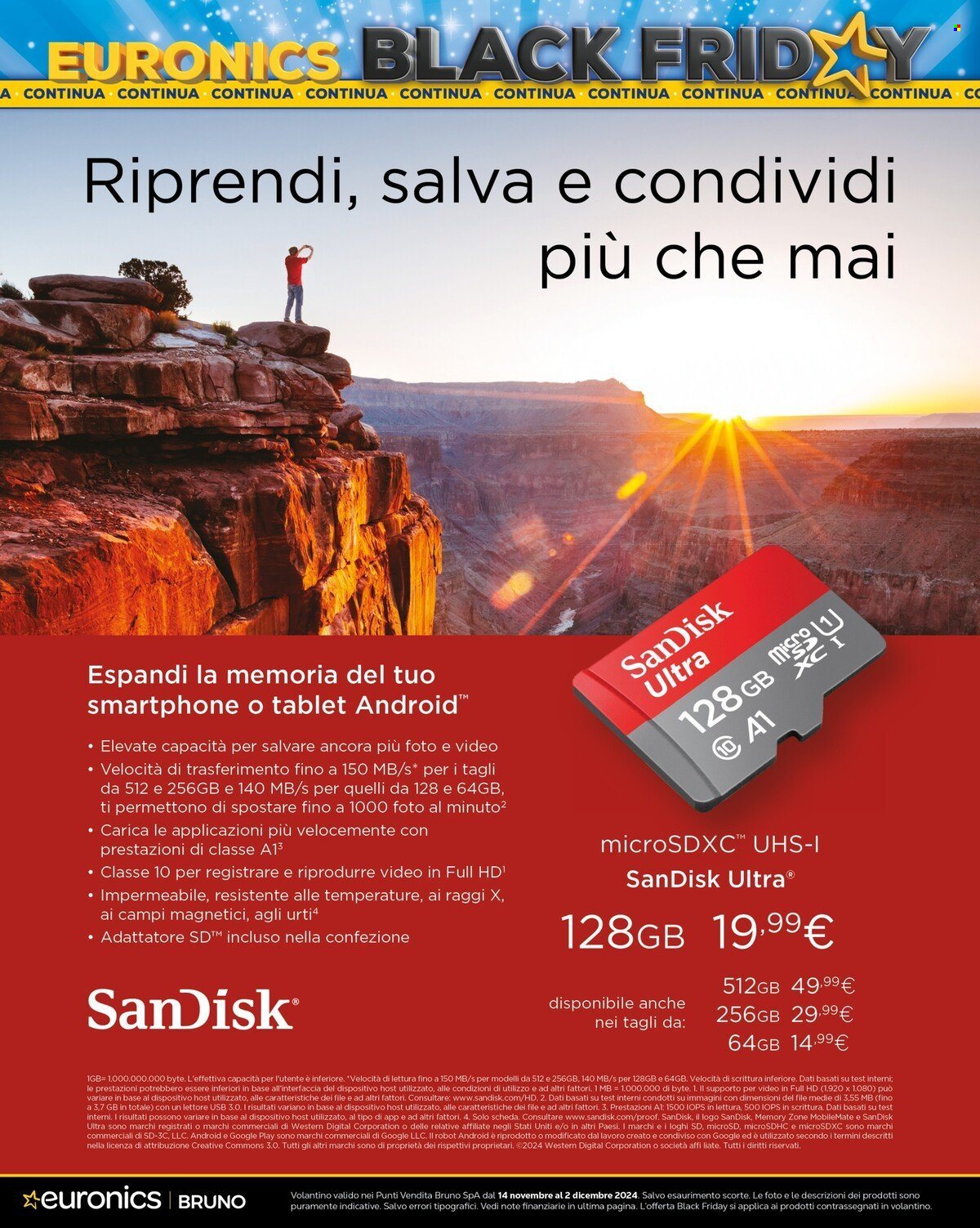 Volantino Euronics - 14/11/2024 - 2/12/2024. Pagina 37