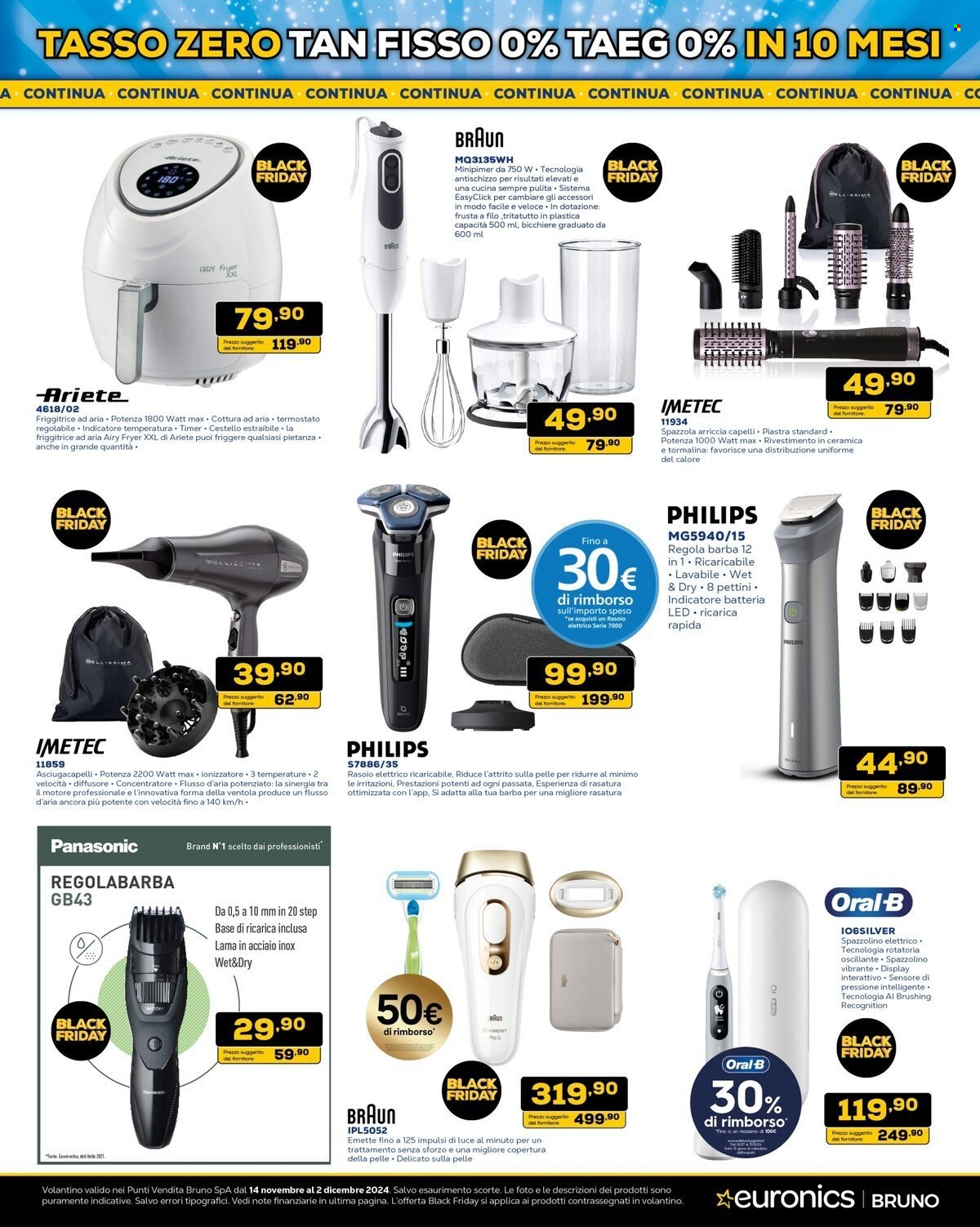 Volantino Euronics - 14/11/2024 - 2/12/2024. Pagina 40
