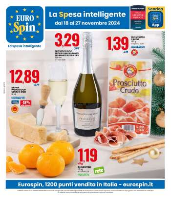 Volantino EuroSpin - 18/11/2024 - 27/11/2024.
