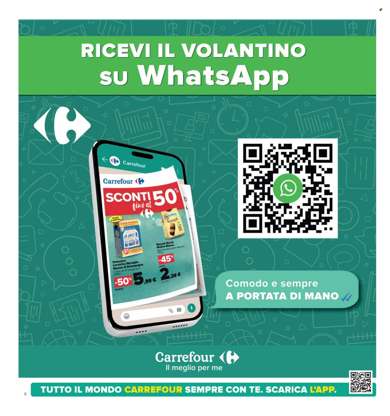 Volantino Carrefour - 18/11/2024 - 2/12/2024. Pagina 6