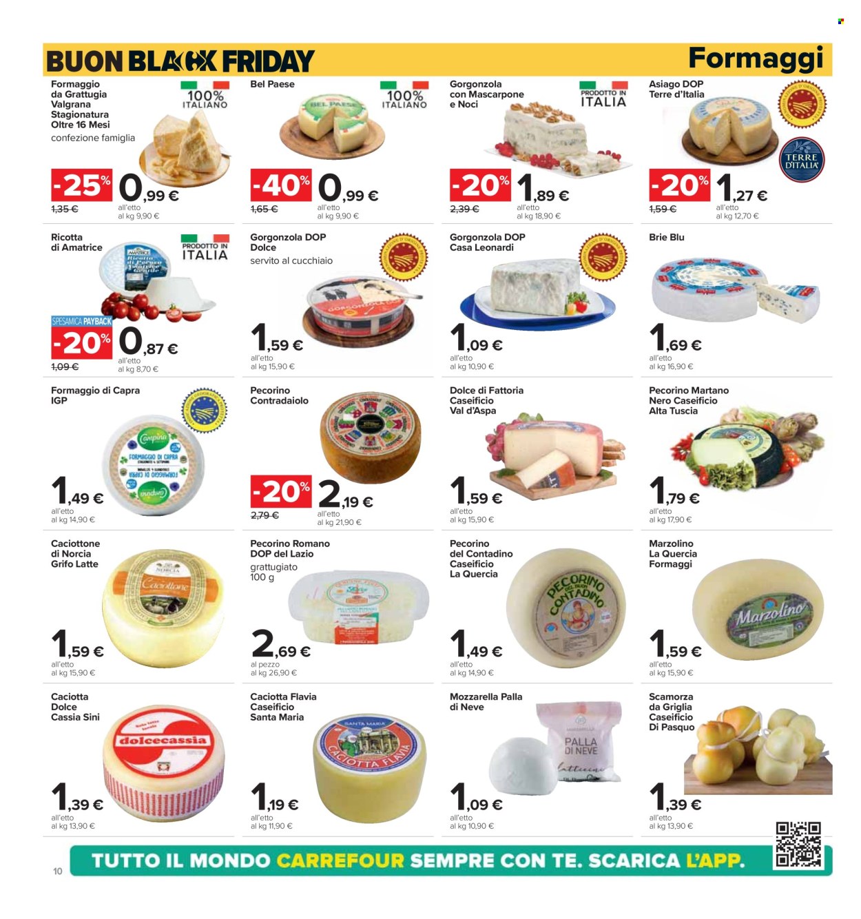 Volantino Carrefour - 18/11/2024 - 2/12/2024. Pagina 10