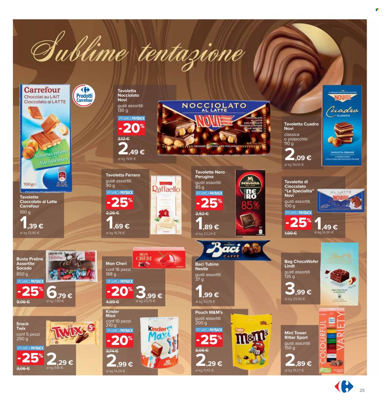 Volantino Carrefour - 18/11/2024 - 2/12/2024. Pagina 25