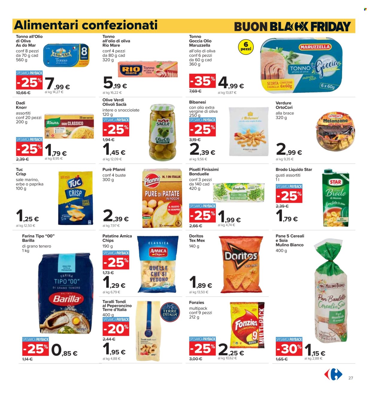 Volantino Carrefour - 18/11/2024 - 2/12/2024. Pagina 27