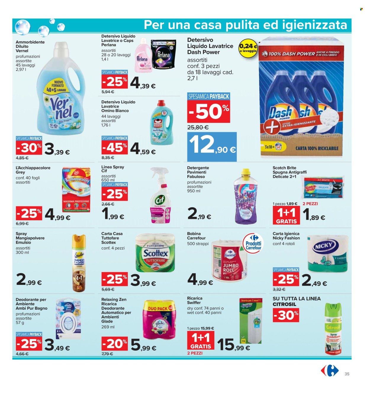 Volantino Carrefour - 18/11/2024 - 2/12/2024. Pagina 35