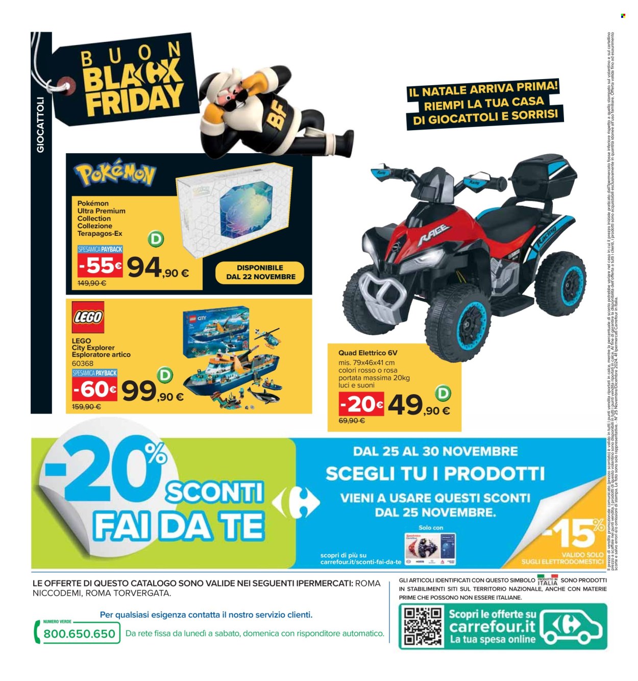 Volantino Carrefour - 18/11/2024 - 2/12/2024. Pagina 44