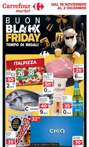 Volantino Carrefour - 18/11/2024 - 2/12/2024.
