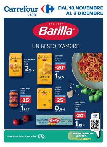 Volantino Carrefour - 18/11/2024 - 2/12/2024.