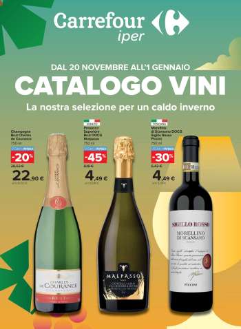Volantino Carrefour - 20/11/2024 - 1/1/2025.