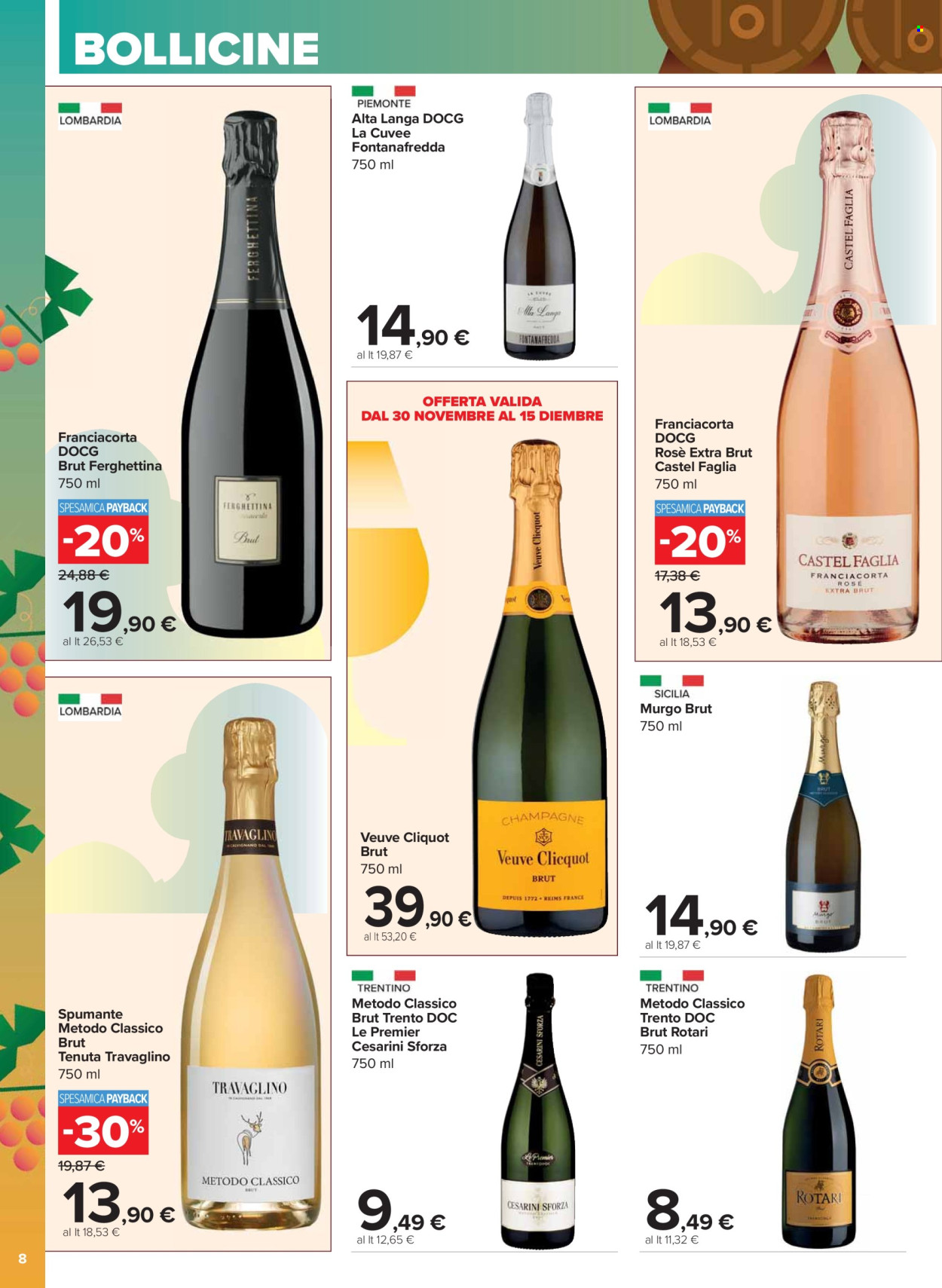 Volantino Carrefour - 20/11/2024 - 1/1/2025. Pagina 8