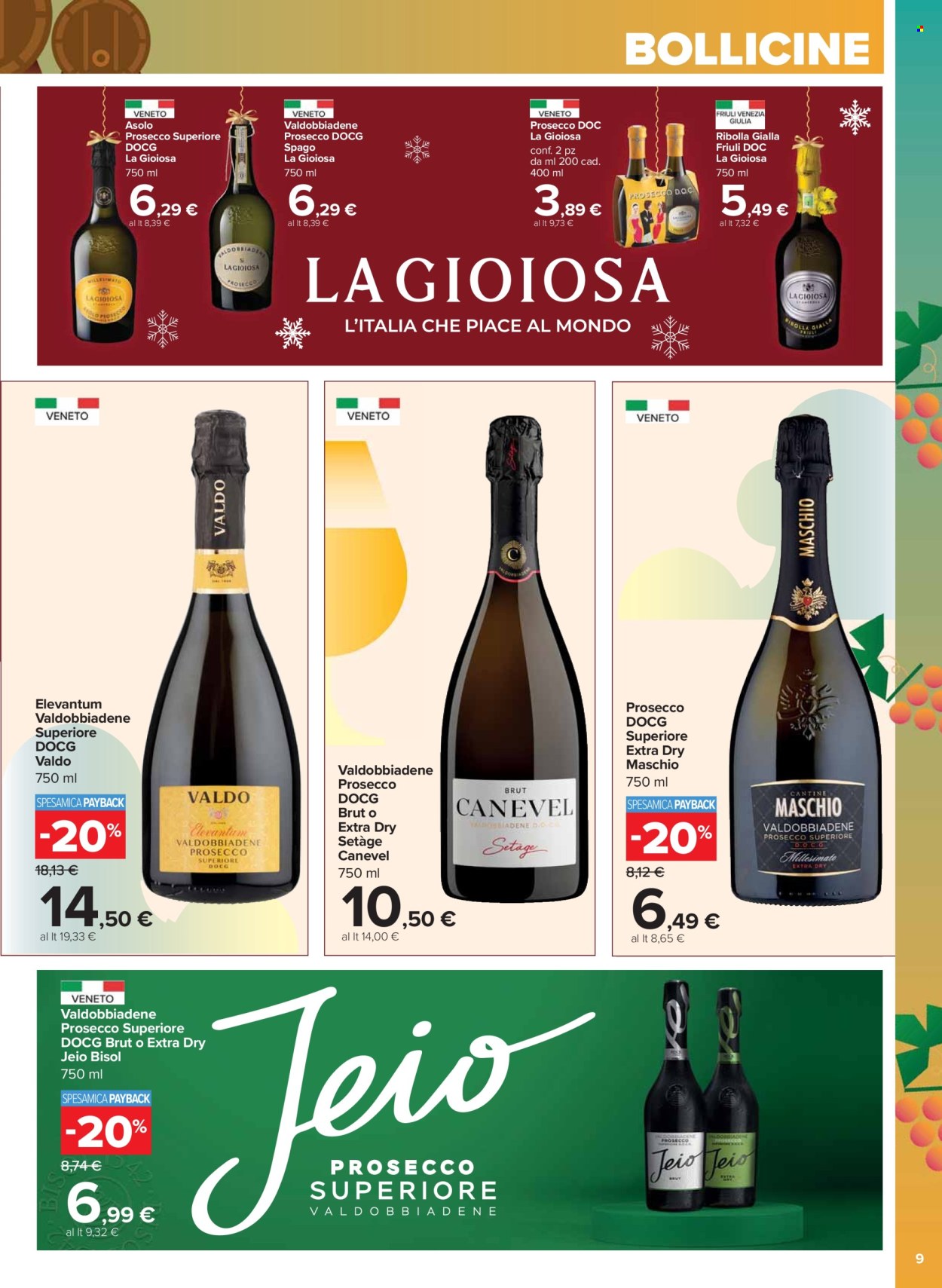 Volantino Carrefour - 20/11/2024 - 1/1/2025. Pagina 9