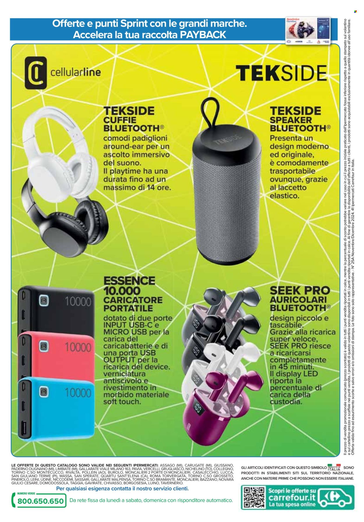 Volantino Carrefour - 18/11/2024 - 2/12/2024. Pagina 22