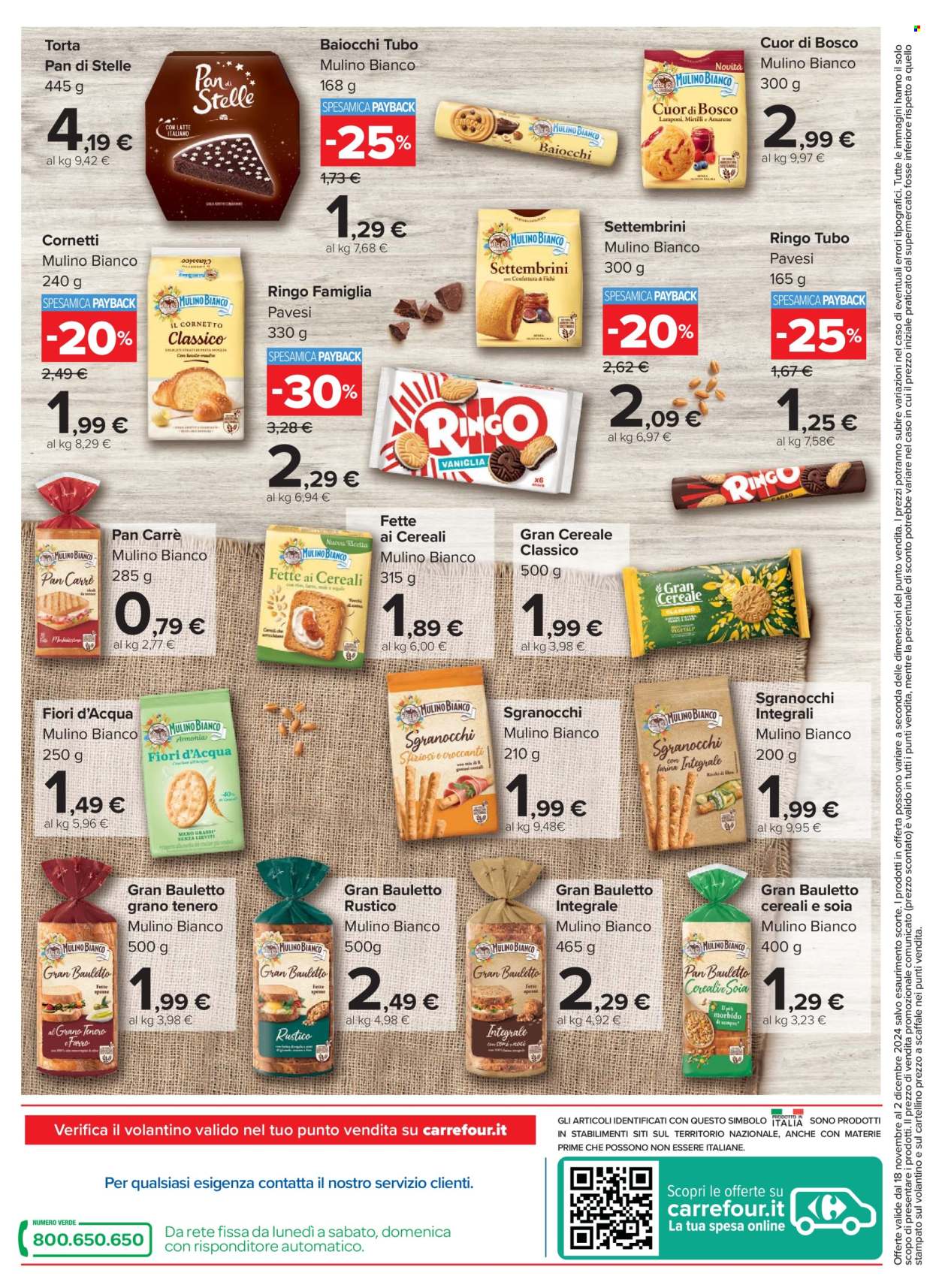 Volantino Carrefour - 18/11/2024 - 2/12/2024. Pagina 2