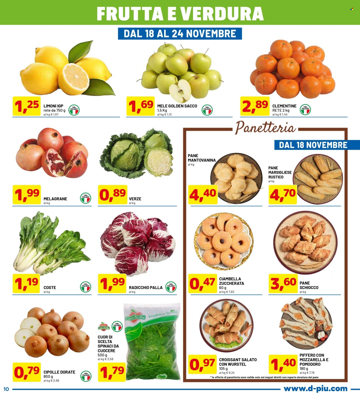 Leták Dpiù - 18.11.2024 - 1.12.2024. Strana 10