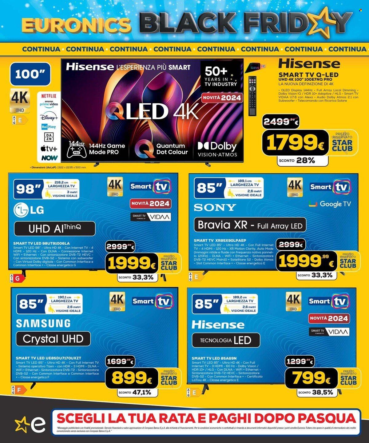 Volantino Euronics - 14/11/2024 - 2/12/2024. Pagina 2