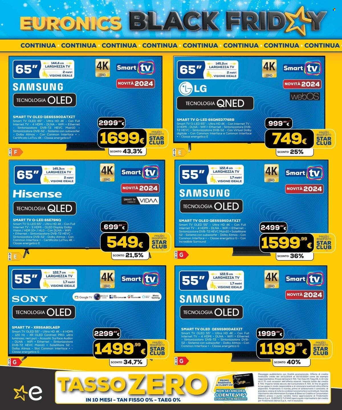 Volantino Euronics - 14/11/2024 - 2/12/2024. Pagina 4