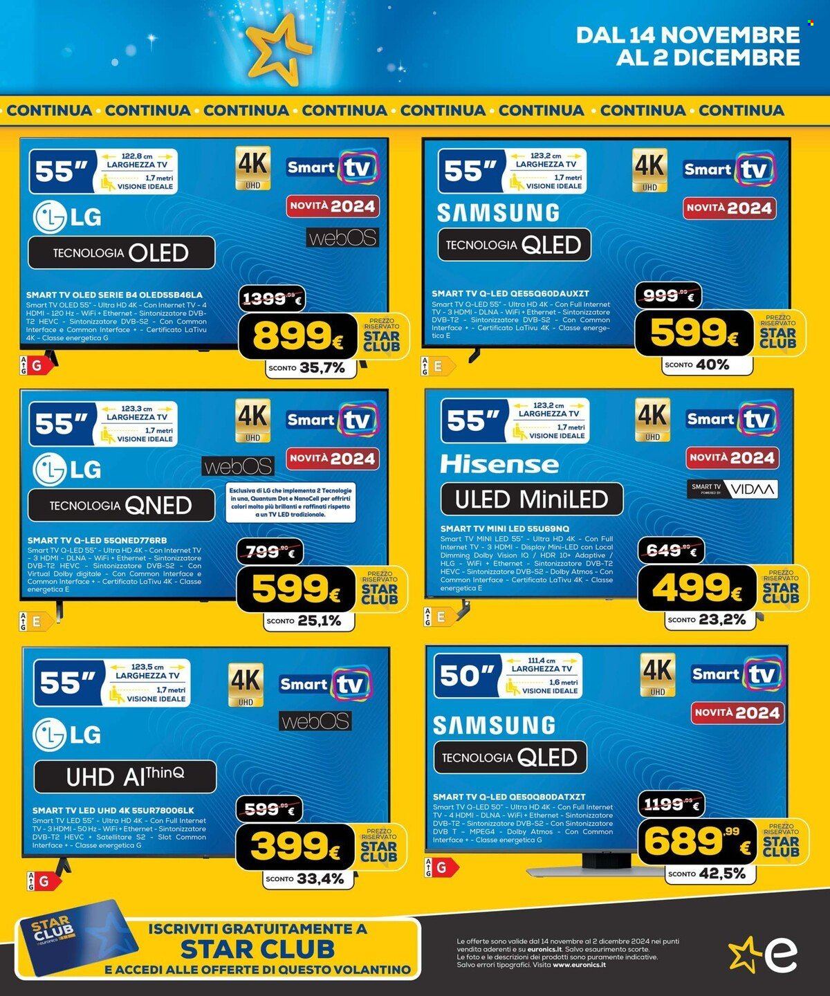 Volantino Euronics - 14/11/2024 - 2/12/2024. Pagina 5