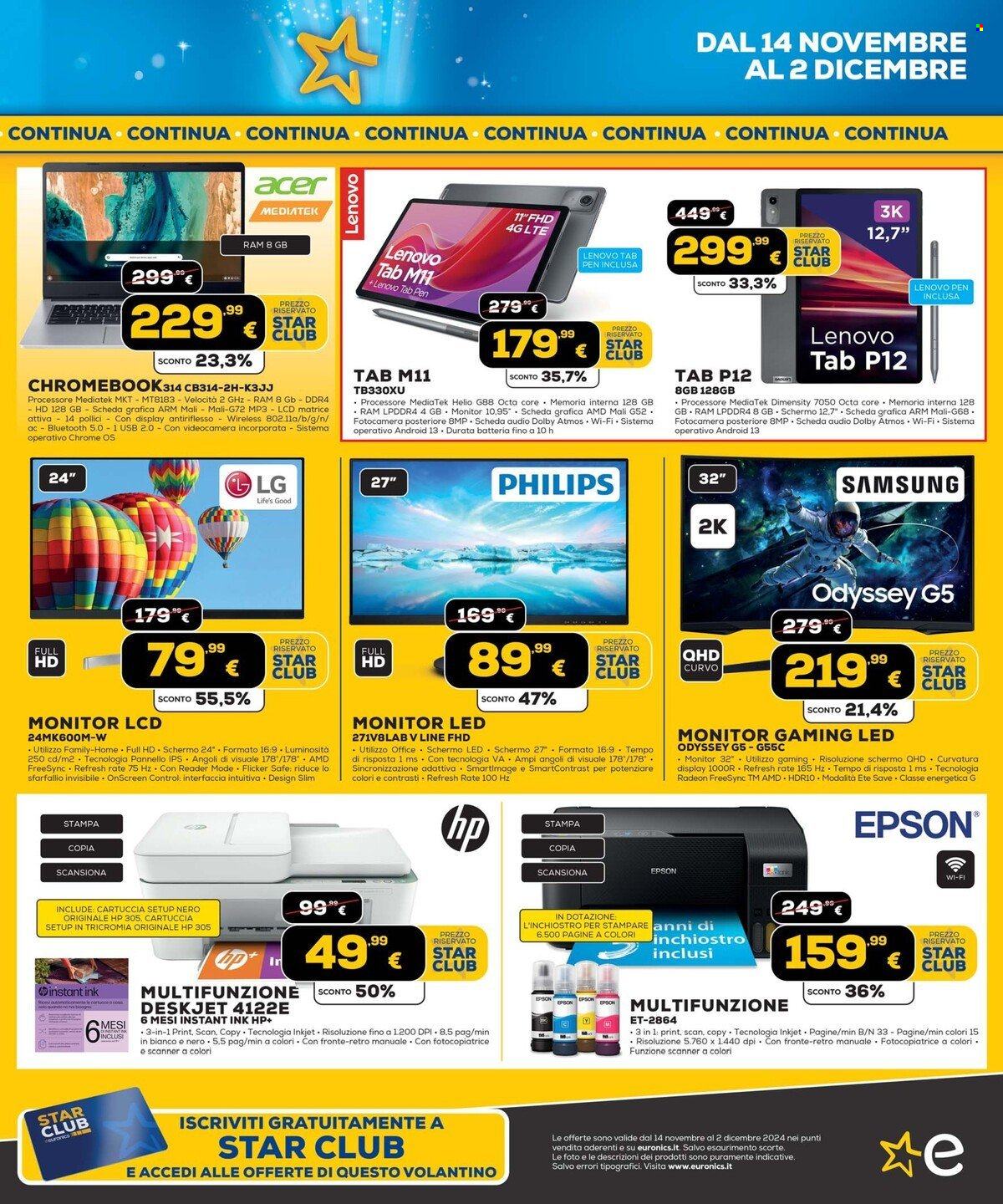Volantino Euronics - 14/11/2024 - 2/12/2024. Pagina 19