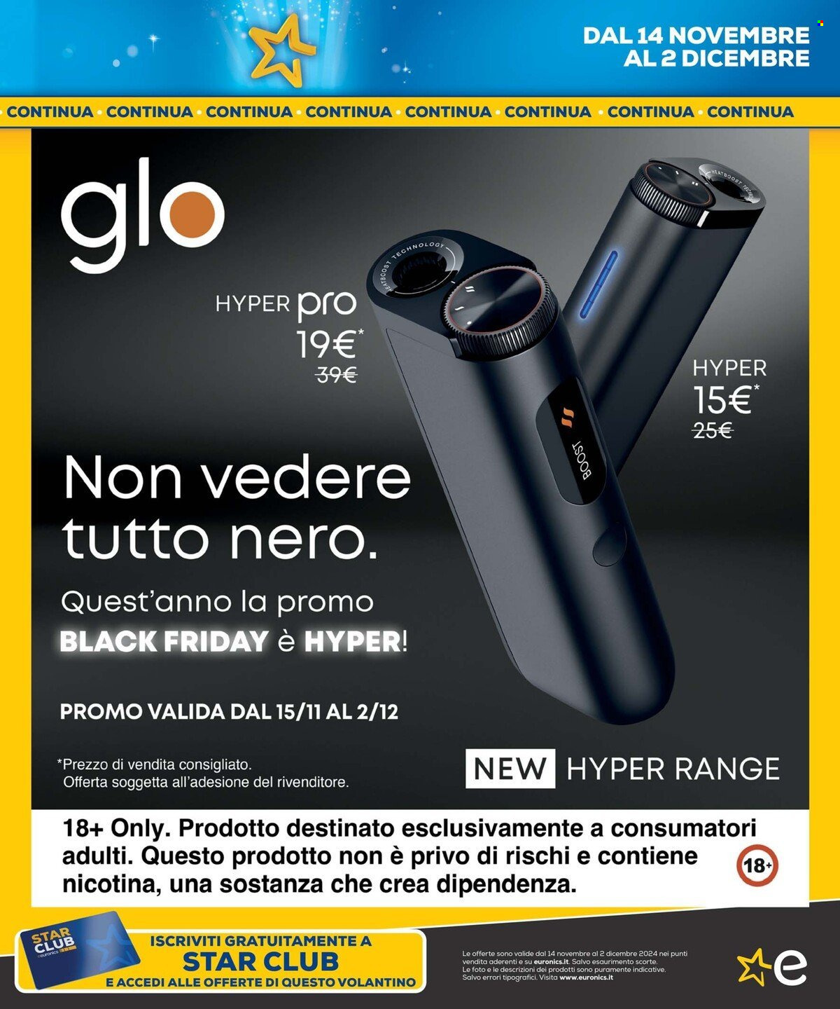 Volantino Euronics - 14/11/2024 - 2/12/2024. Pagina 21