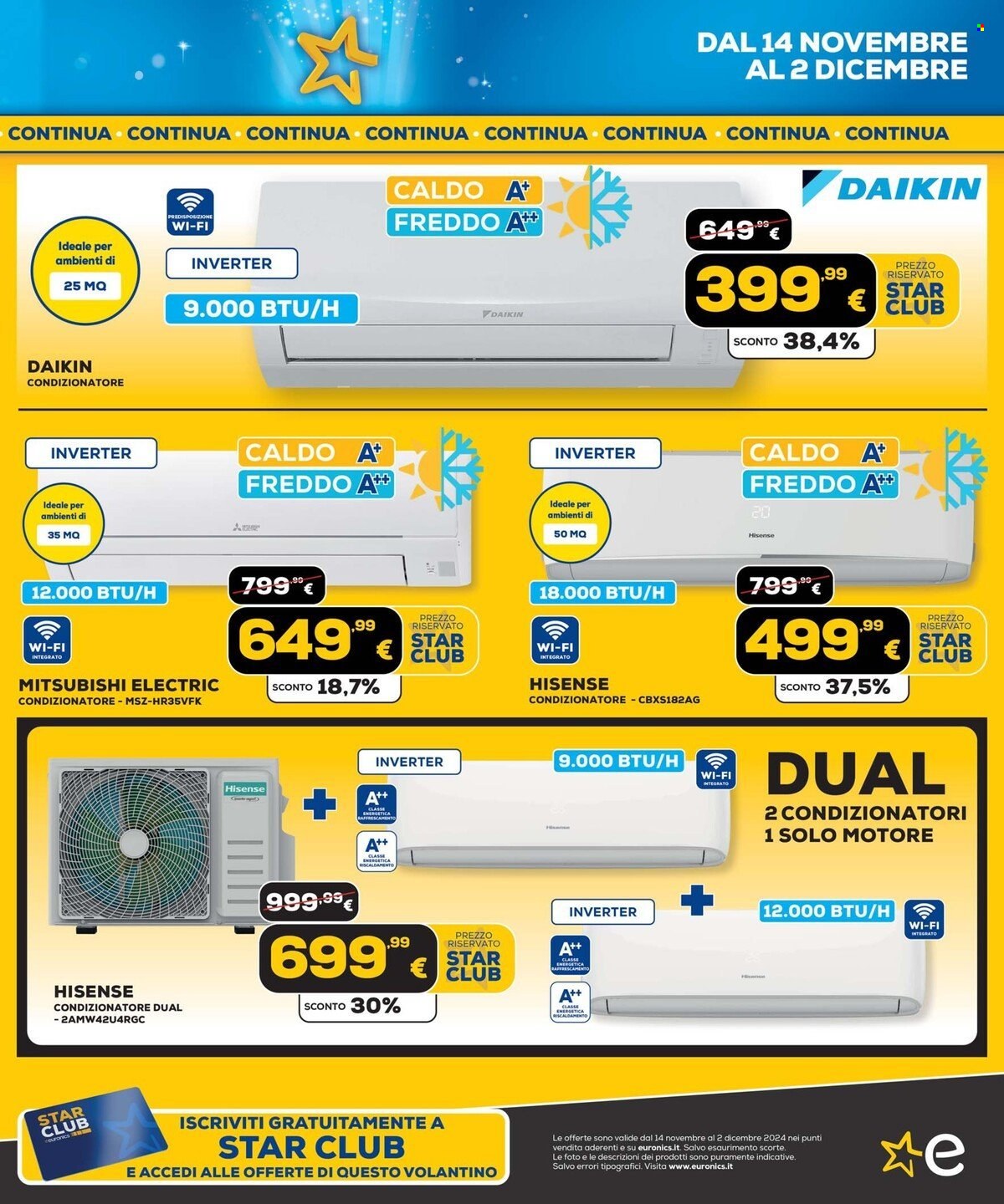 Volantino Euronics - 14/11/2024 - 2/12/2024. Pagina 23