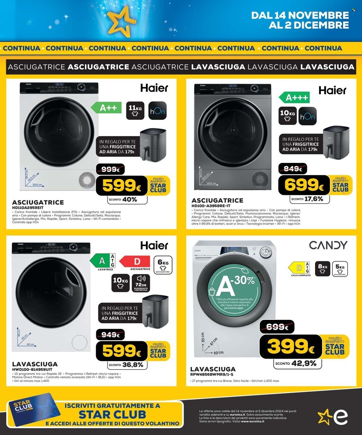 Volantino Euronics - 14/11/2024 - 2/12/2024. Pagina 25