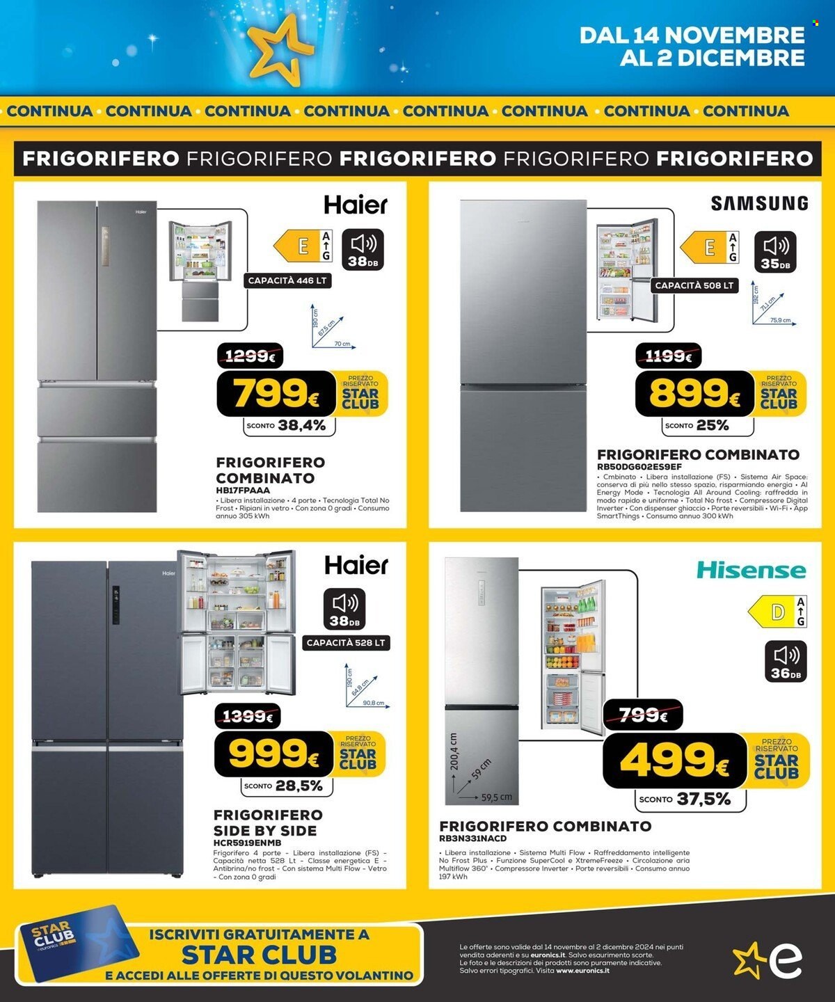 Volantino Euronics - 14/11/2024 - 2/12/2024. Pagina 29