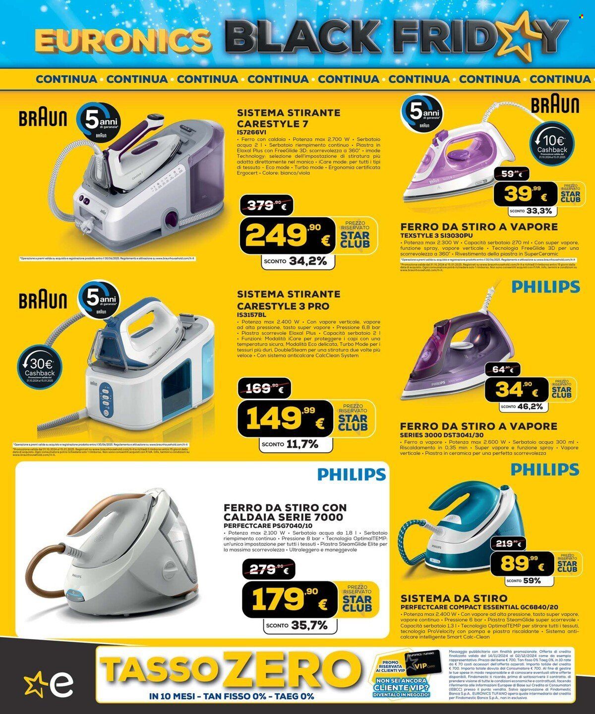 Volantino Euronics - 14/11/2024 - 2/12/2024. Pagina 38