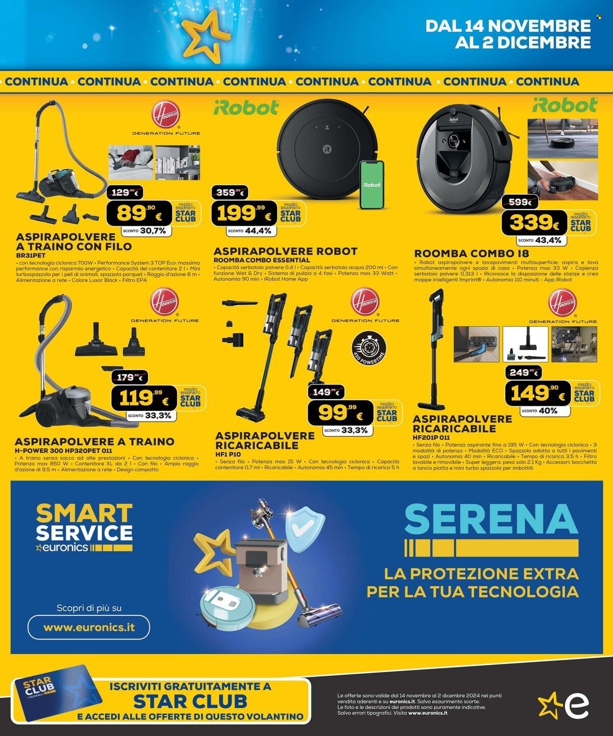 Volantino Euronics - 14/11/2024 - 2/12/2024. Pagina 41