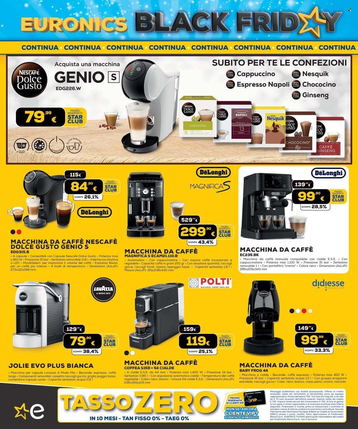 Volantino Euronics - 14/11/2024 - 2/12/2024. Pagina 42