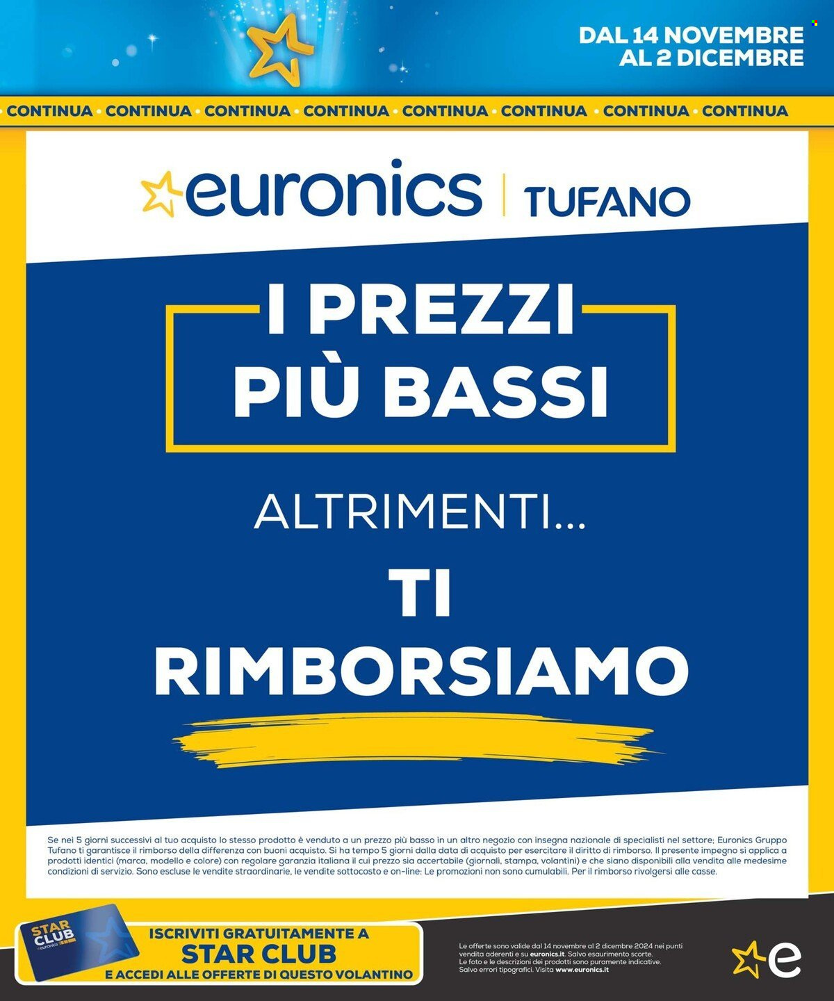 Volantino Euronics - 14/11/2024 - 2/12/2024. Pagina 45