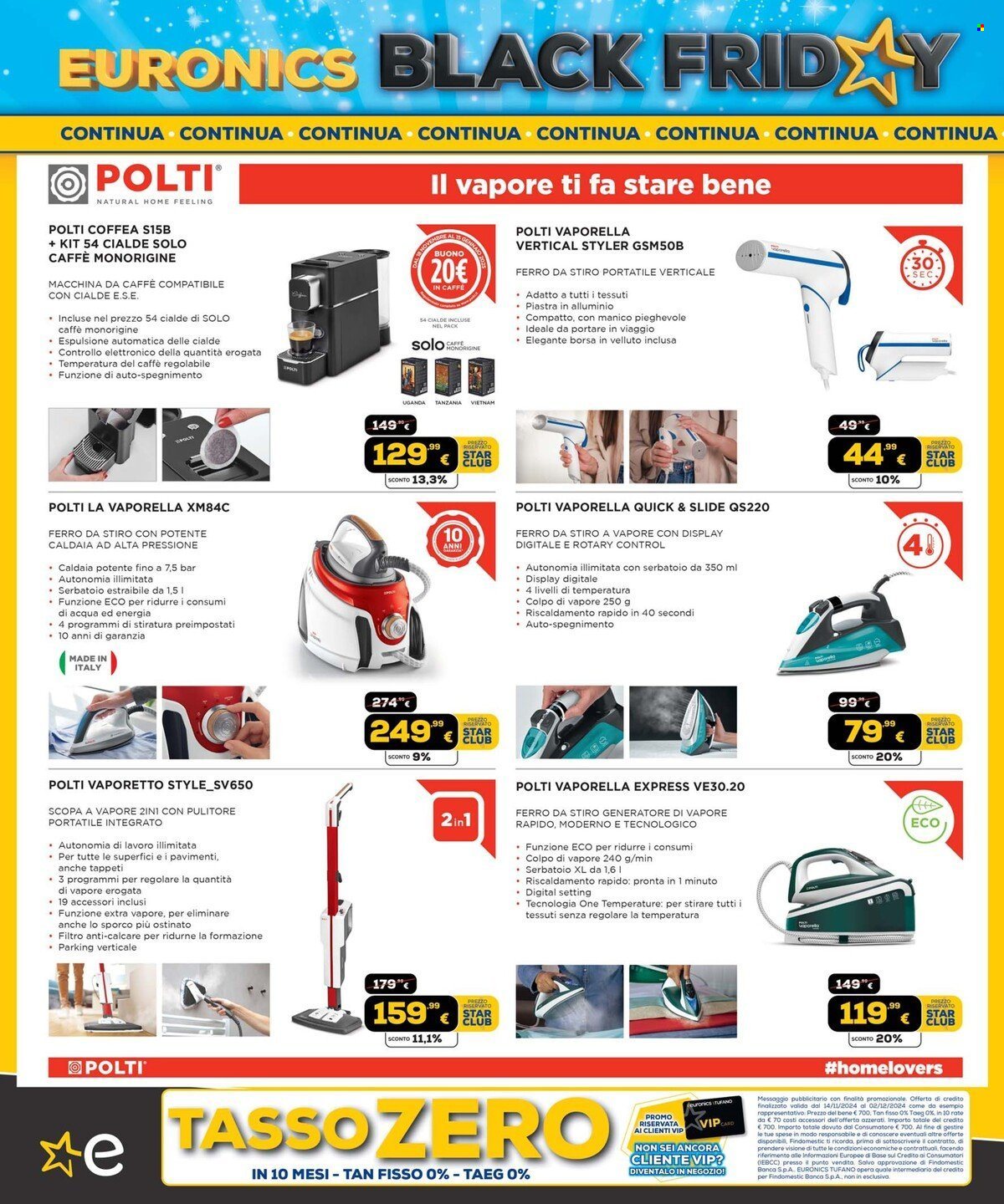 Volantino Euronics - 14/11/2024 - 2/12/2024. Pagina 46