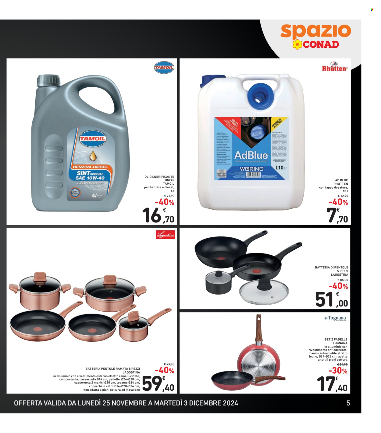 Leták Spazio Conad - 25.11.2024 - 3.12.2024. Strana 5