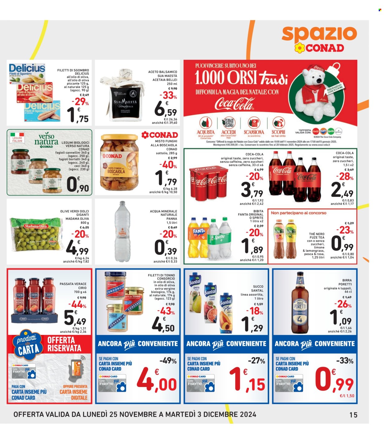 Volantino Spazio Conad - 25/11/2024 - 3/12/2024. Pagina 15