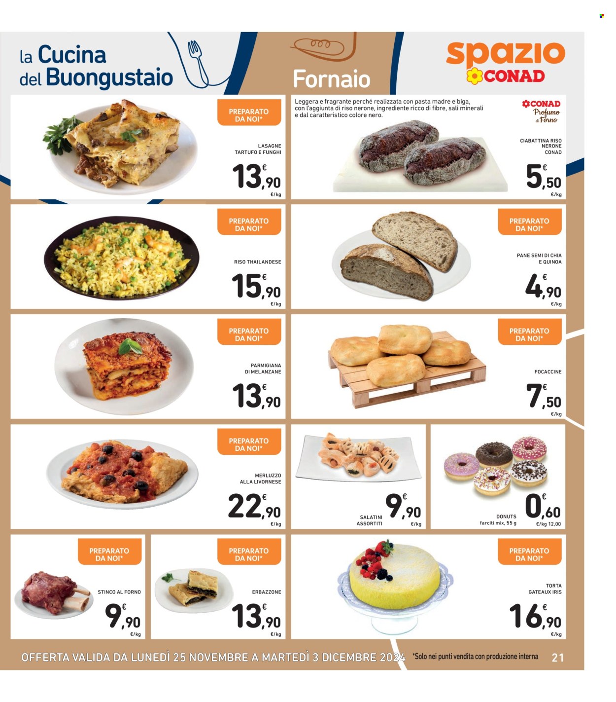 Leták Spazio Conad - 25.11.2024 - 3.12.2024. Strana 21