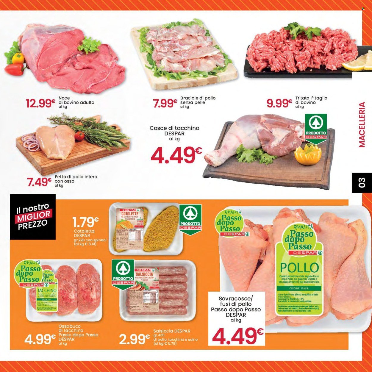 Volantino Eurospar - 18/11/2024 - 27/11/2024. Pagina 3