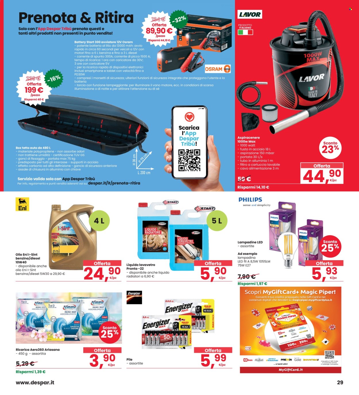 Volantino Interspar - 21/11/2024 - 4/12/2024. Pagina 29