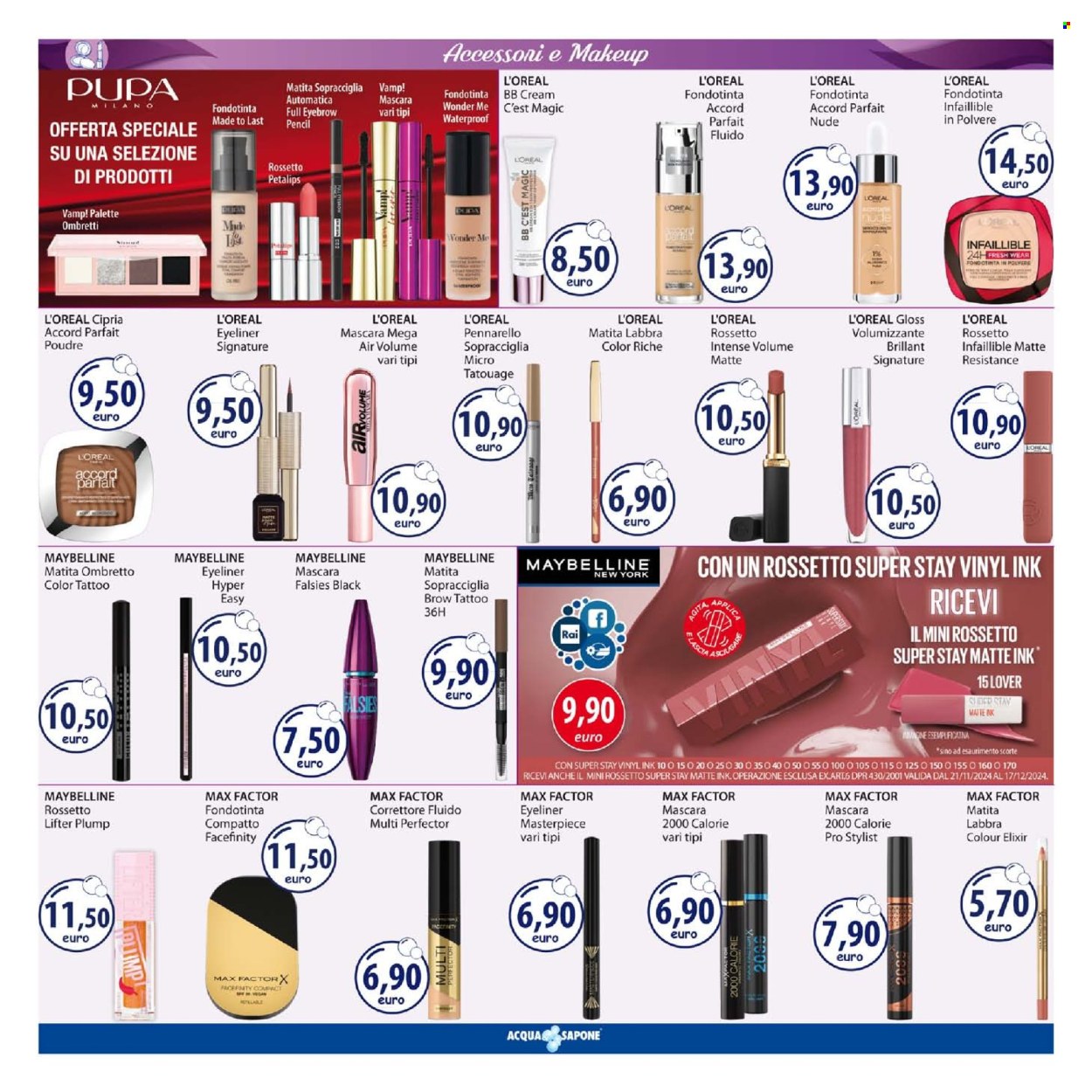 Volantino Acqua & Sapone - 18/11/2024 - 1/12/2024. Pagina 4
