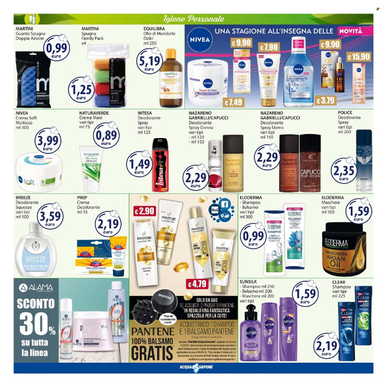Leták Acqua & Sapone - 18.11.2024 - 1.12.2024. Strana 6